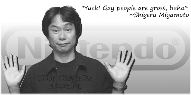 NINTENDO HATES GAYS? BY ROCKCOCK64