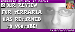 TERRARIA REVIEW IS BACK! BY ROCKCOCK64
