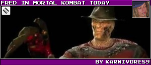 FRED IN MORTAL KOMBAT TODAY BY KARNIVORE89