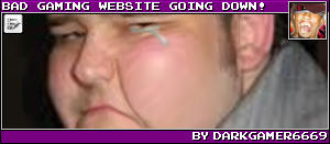 BAD GAMING WEBSITE GOING DOWN! BY DARKGAMER6669